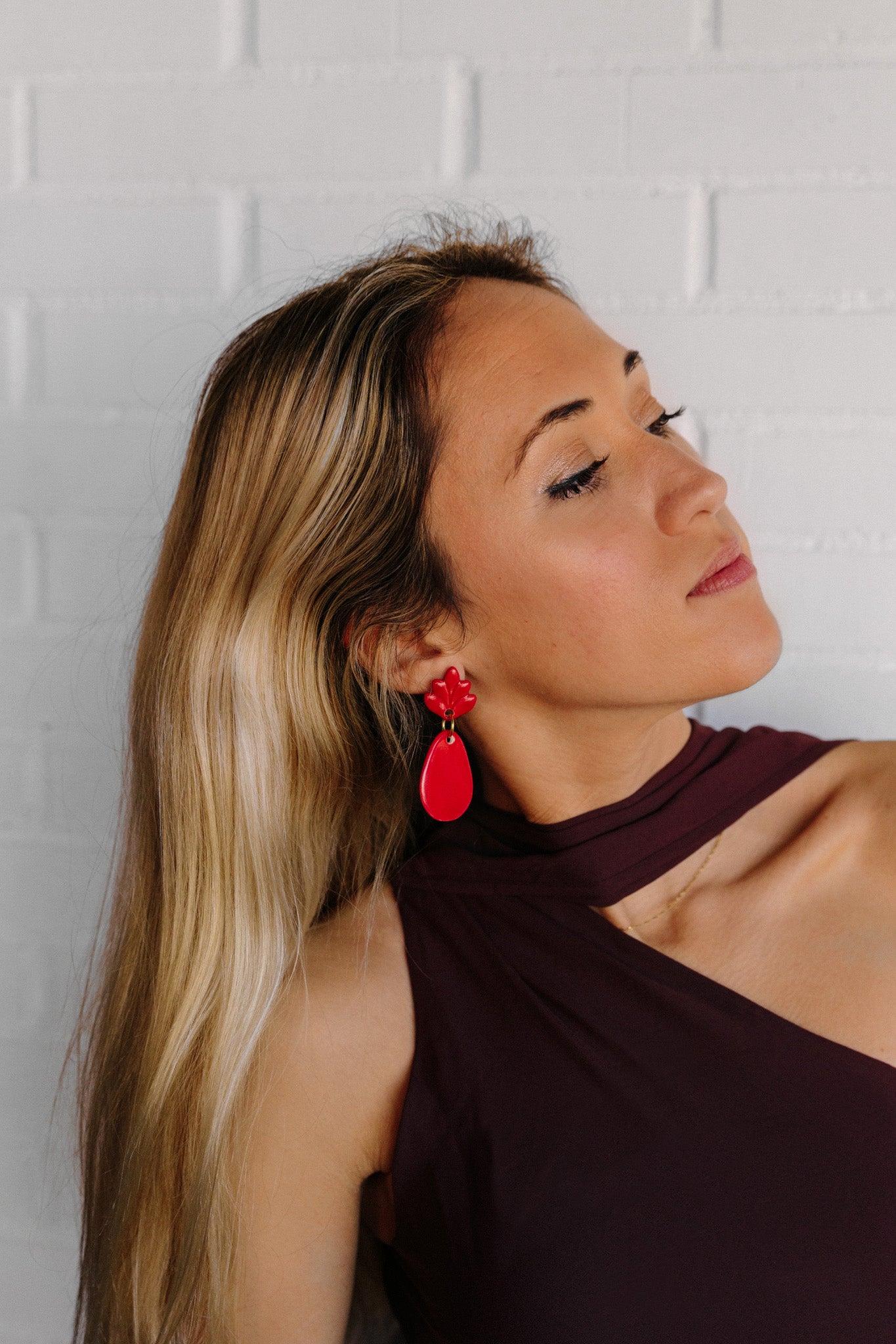 Pendiente Clavel | Personaliza color | XXL