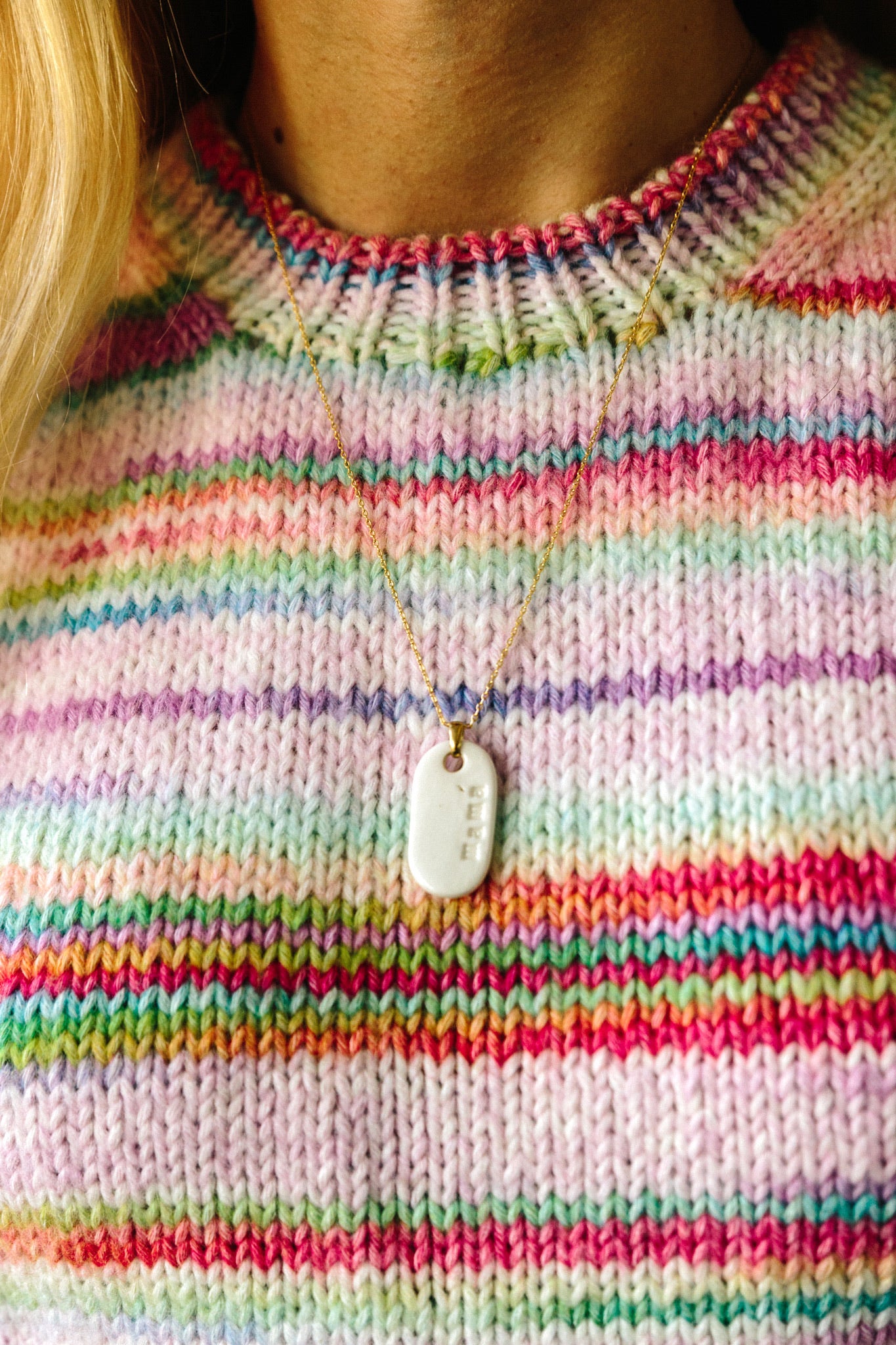 Nuevo | Colgante Mamá | L