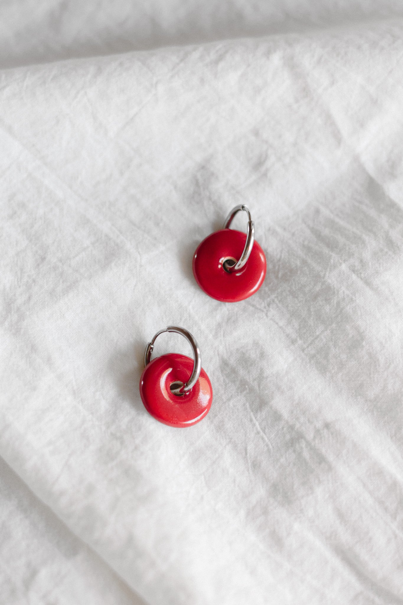 Classic Silver Hoop Earrings 