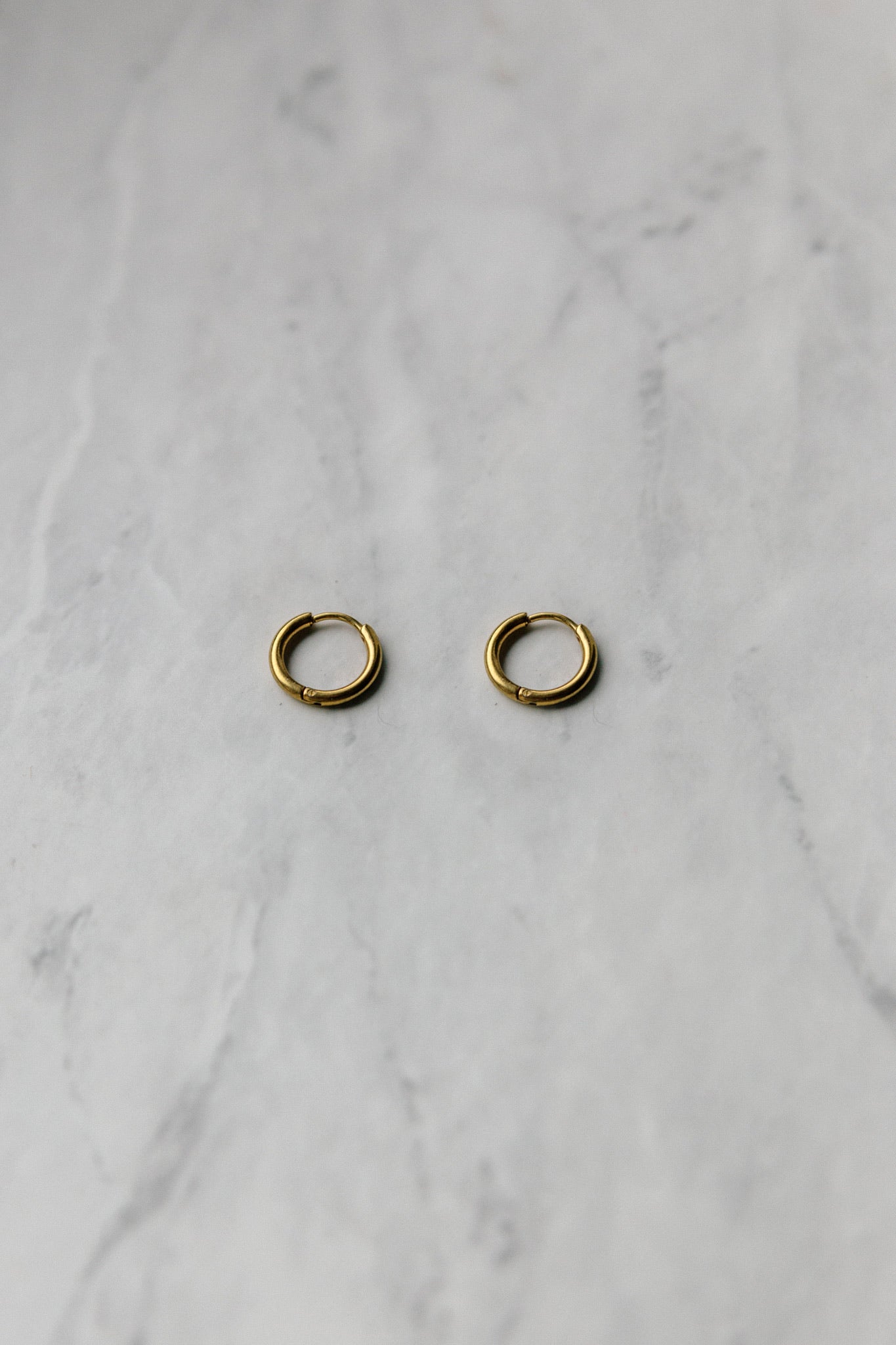 Nuevo | Par Aritos Clásico Oro | S