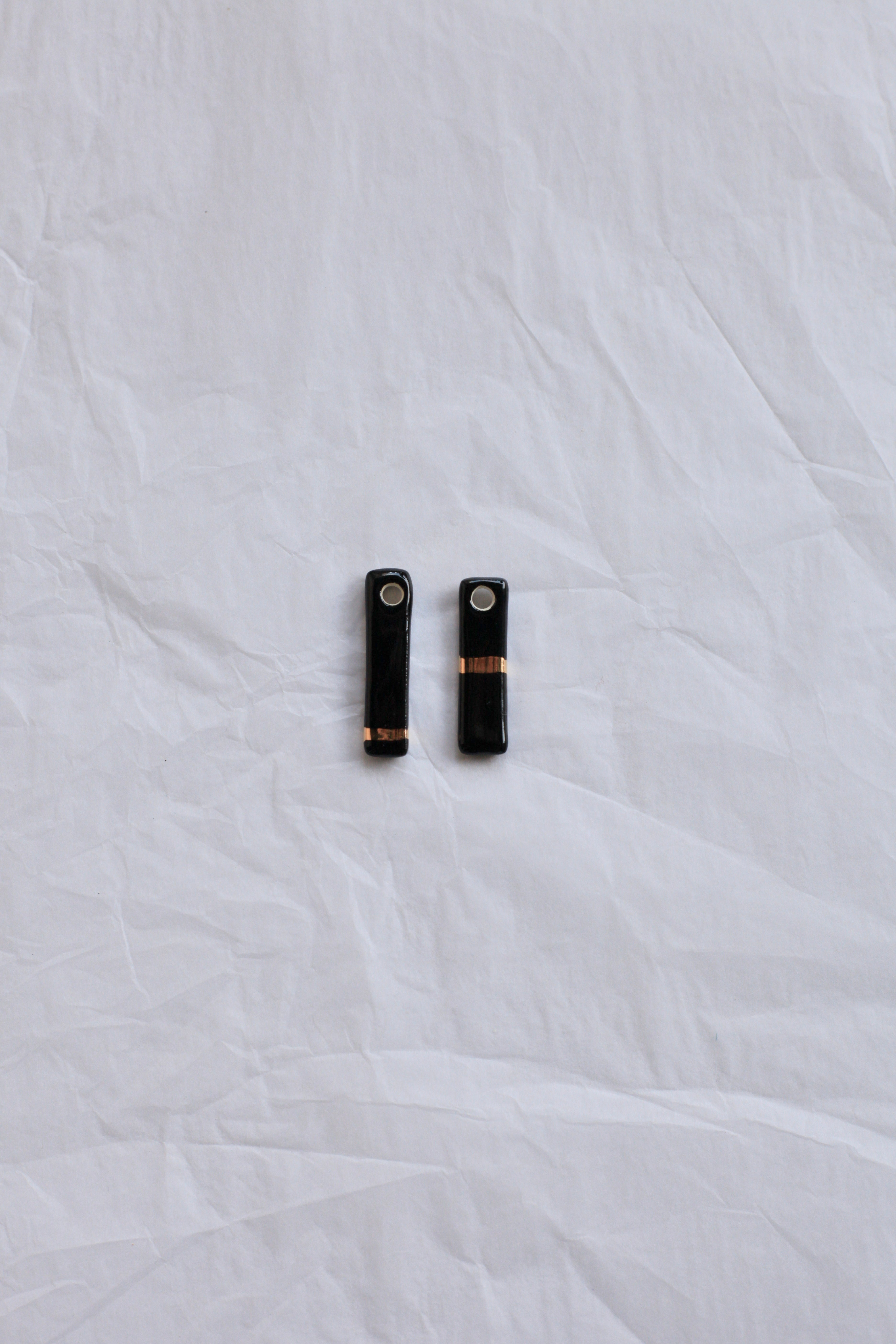 Par Piezas Janubio Negro & Oro | L