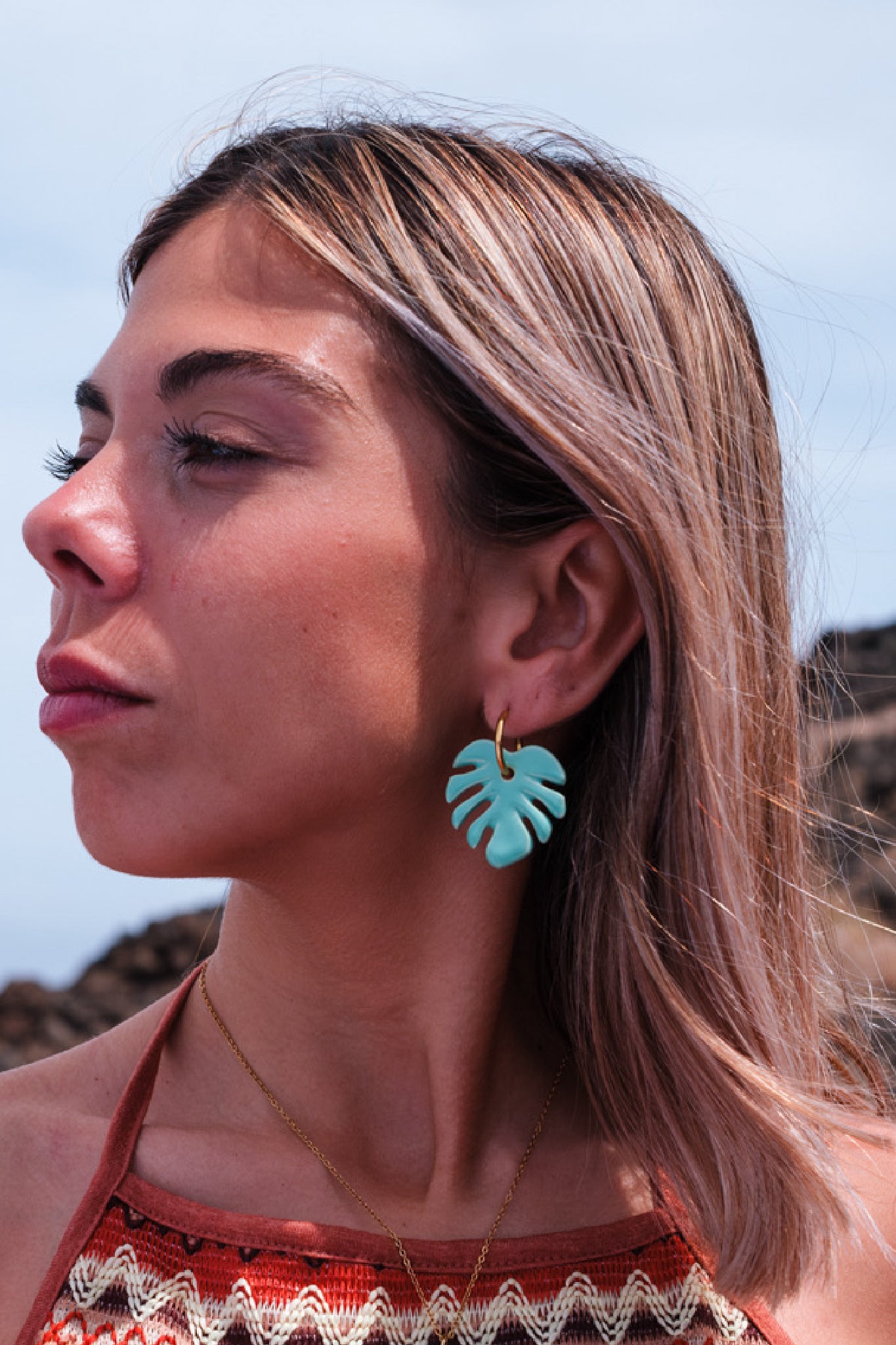 Pendientes Aloha Green | XL
