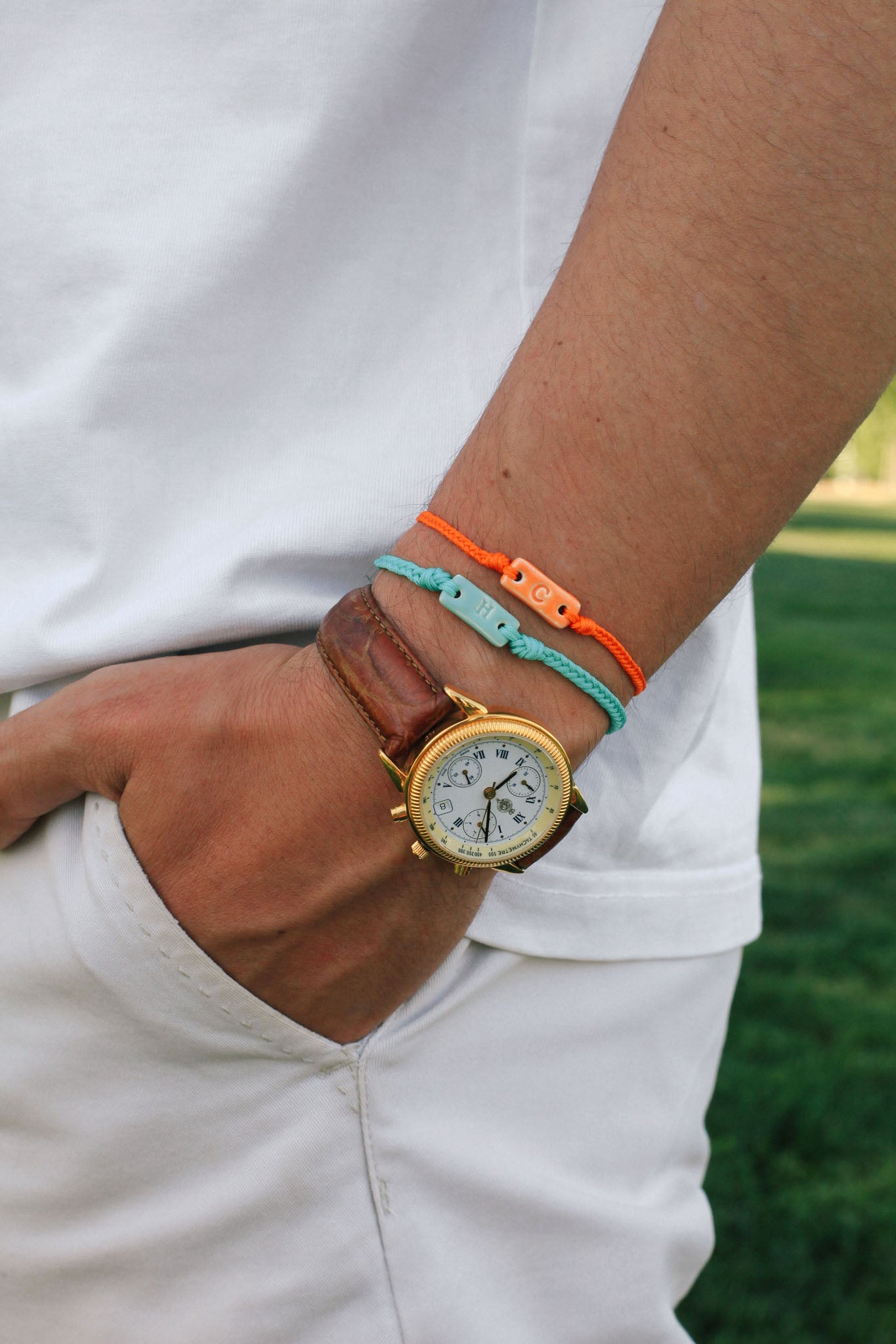 Nuevos Colores | Pulsera Inicial | Hombre