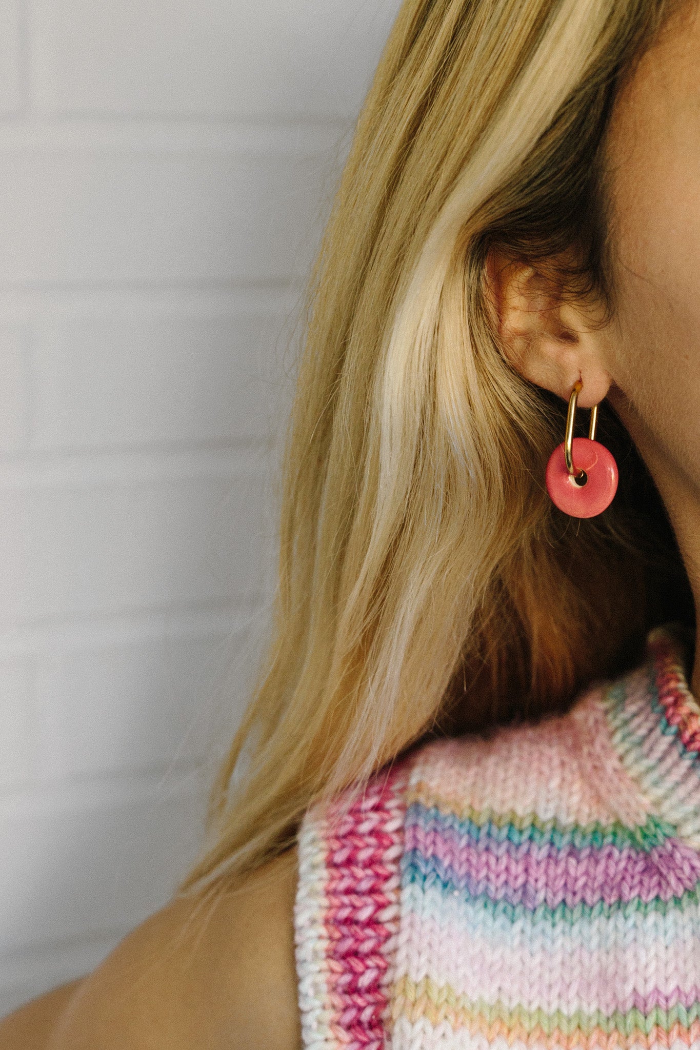 Nuevo | Pendientes Cabo de Gata Coral | M