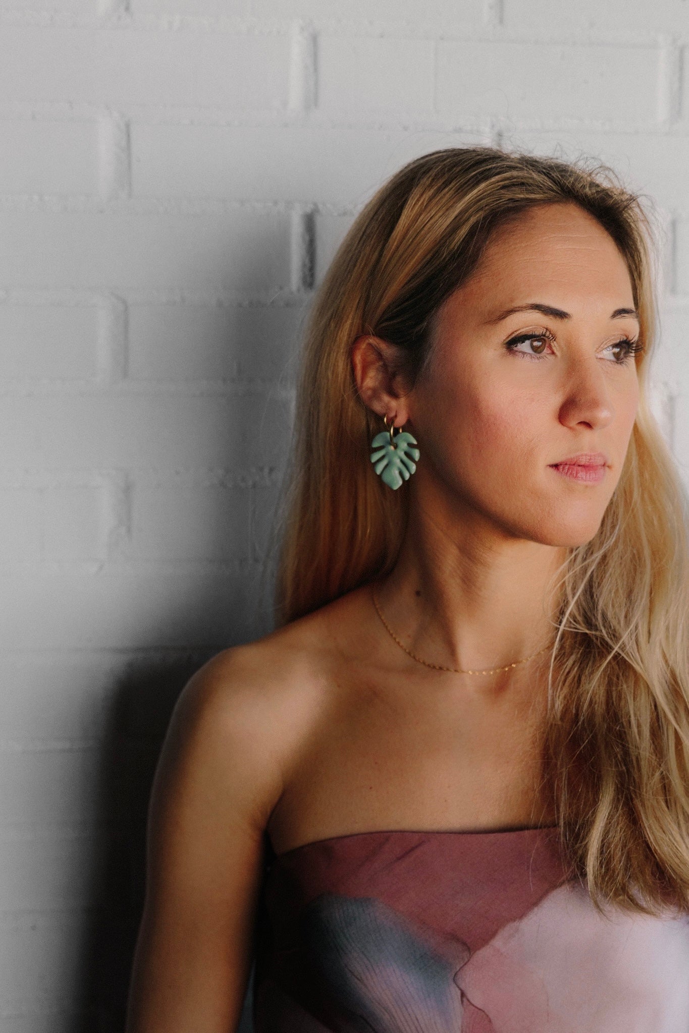 Green Aloha Earrings | XL