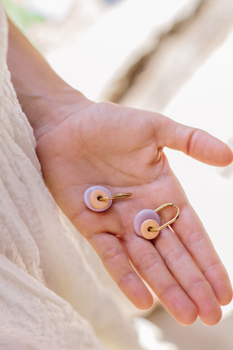 Lilac Cabo de Gata Earrings