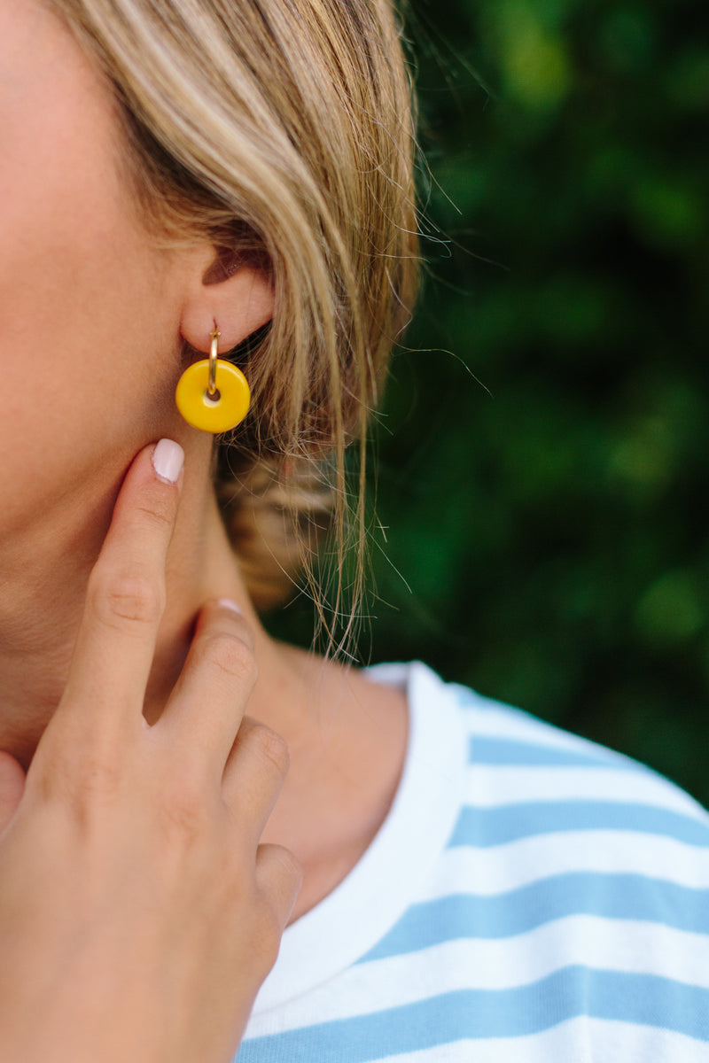 Pendientes Dorada