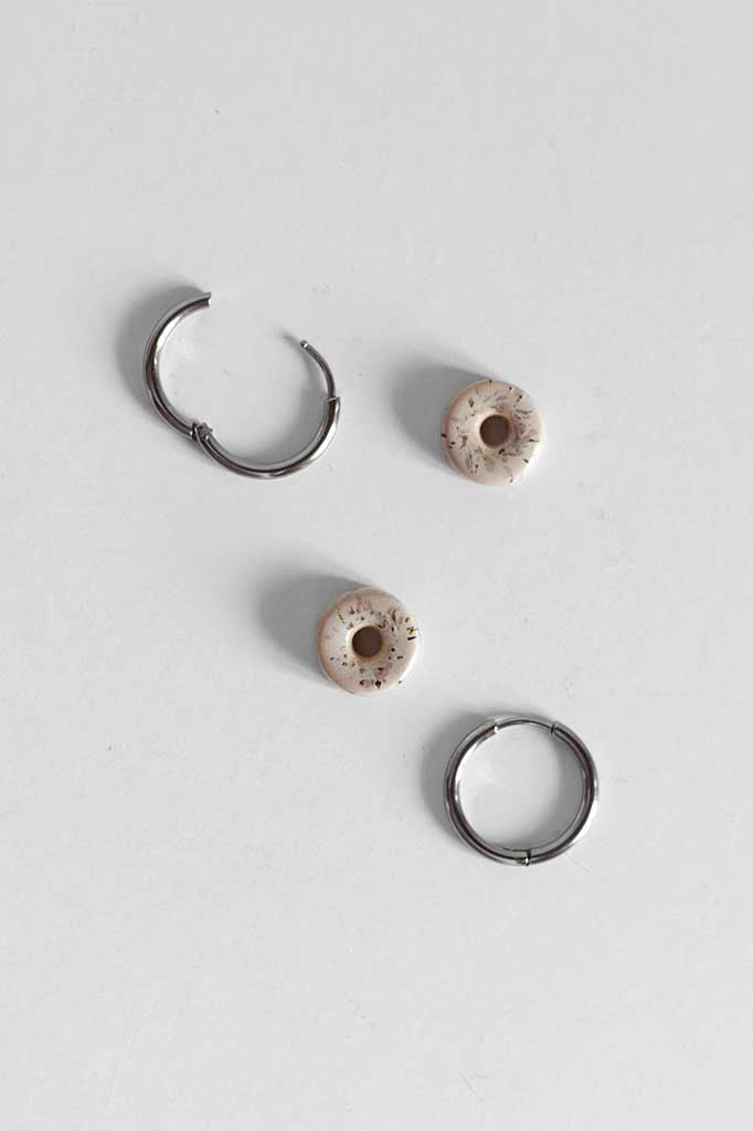 Pendientes Mini Cala Carbón | XS