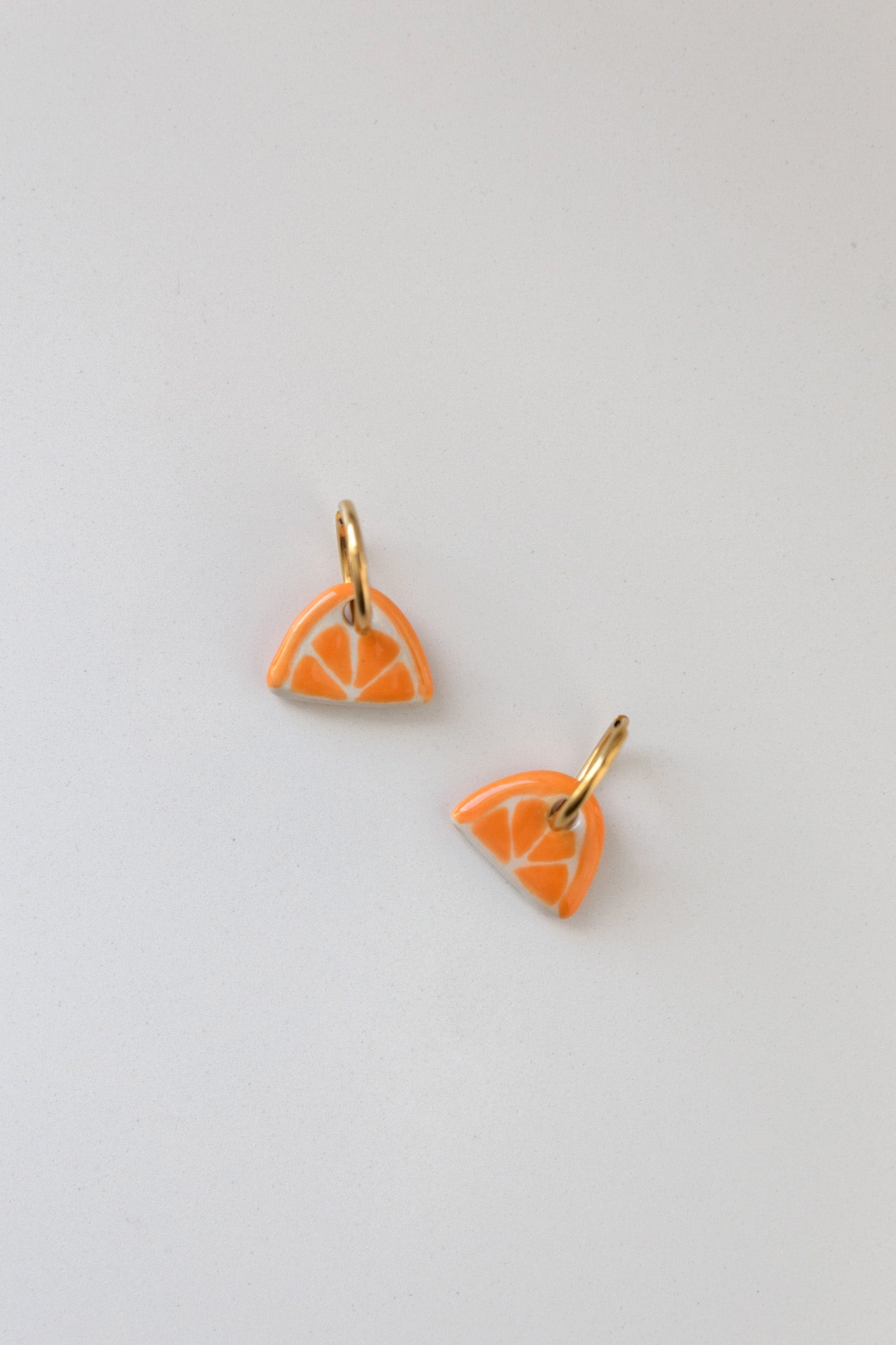 Orange Earrings | L
